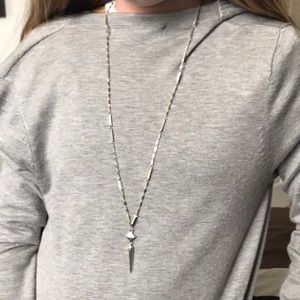 Silver adjustable Stella Dot necklace